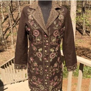 Silk Vintage Blazer Jacket